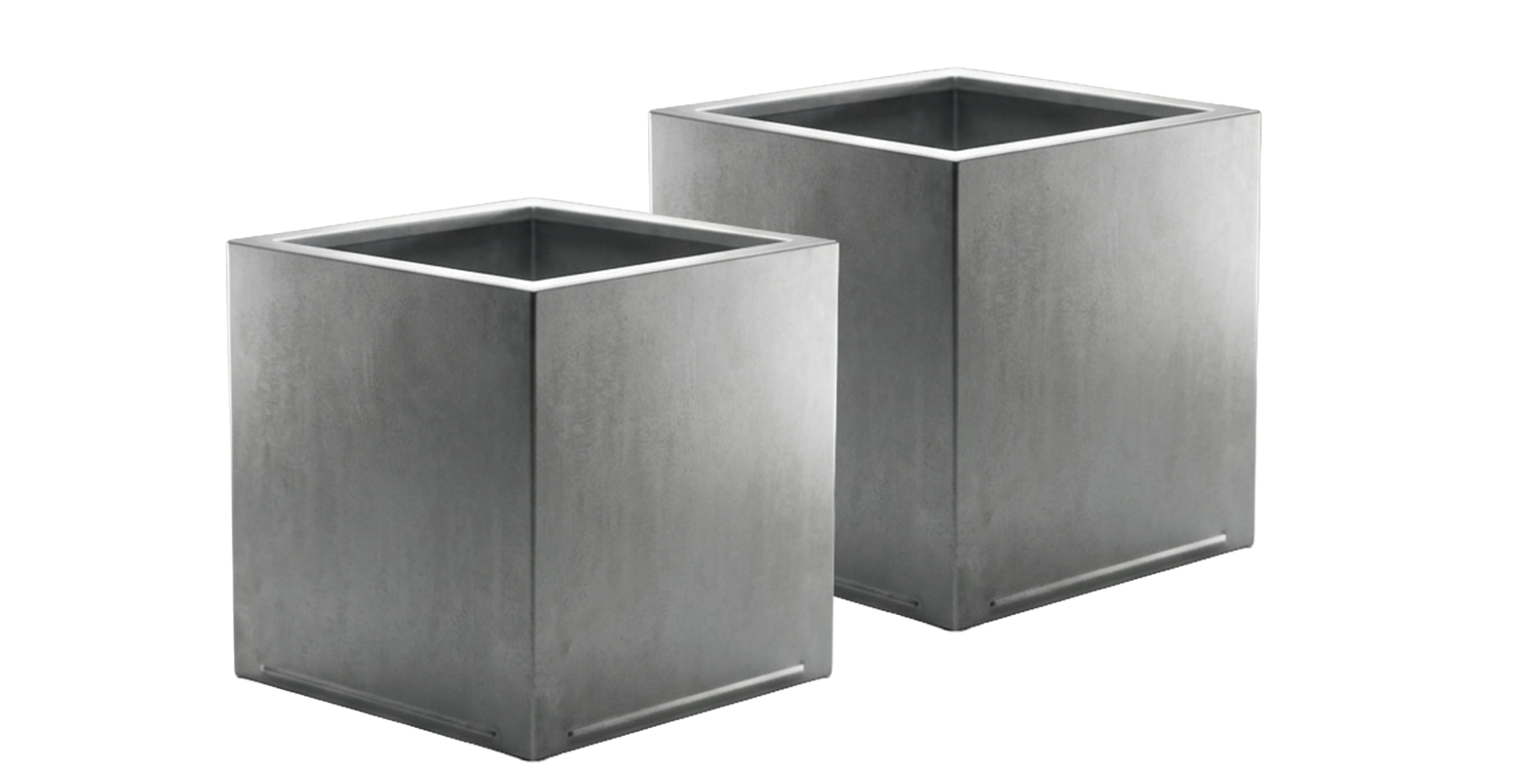 Fabrication de jardinières et bacs à fleurs en zinc