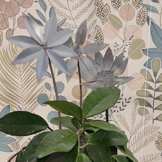 Fleurs sur tige