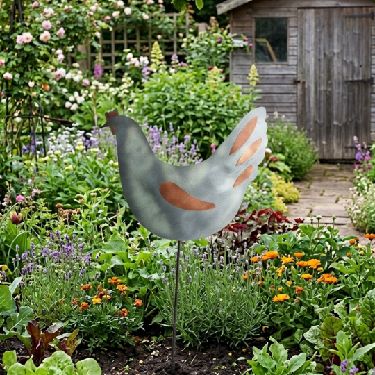 Poule déco