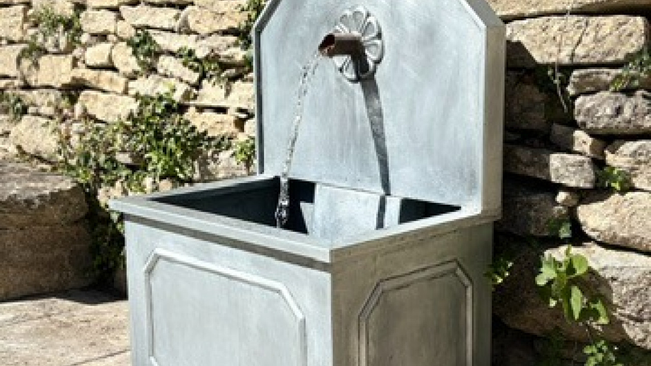 Fontaine zinc