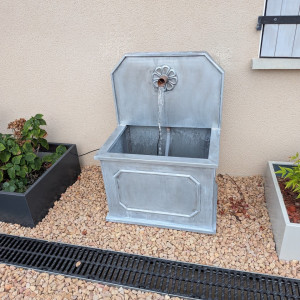 Fontaine zinc