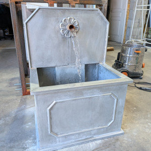 Fontaine zinc
